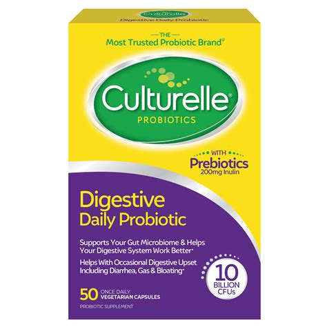 Culturelle daily probiotic - Culturelle Pro Strength Daily Probiotic, Digestive Health Capsules, Supports Occasional Diarrhea, Gas & Bloating, Gluten and Soy Free, 60 Count Culturelle Pro Strength Digestive Daily Probiotics for Men and Women is powered by the most clinically studied probiotic strain and the only one you need to help support good digestion and immune health ...